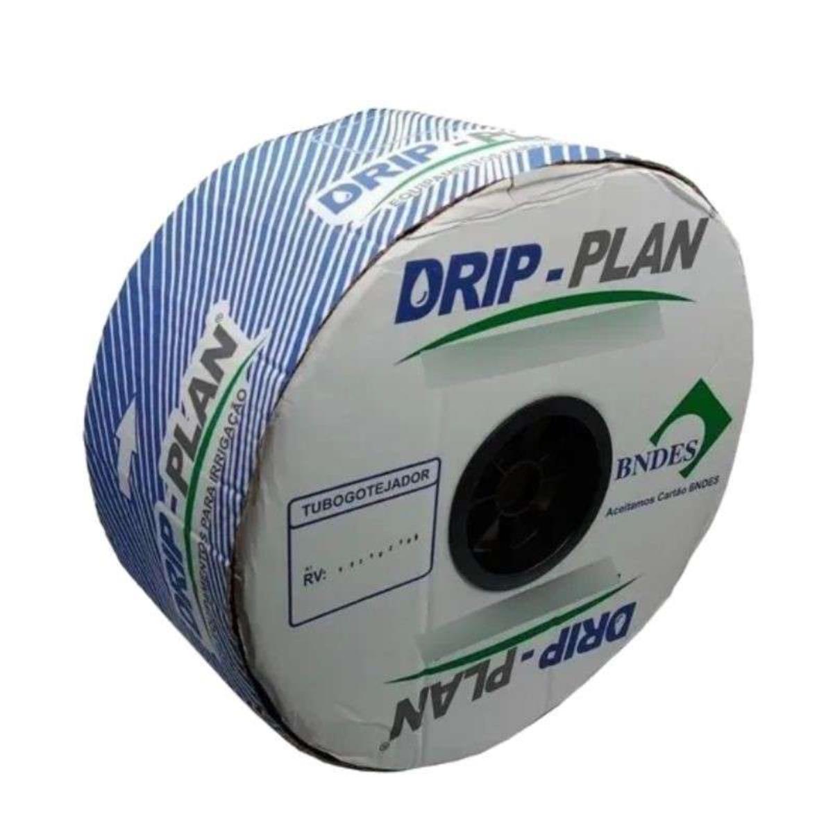 Mangueira de Gotejo Tripa Fita - TG Tubo Gotejador DRIP-TECH 17MM-08MIL-1.6L/H-20CM X 1000M